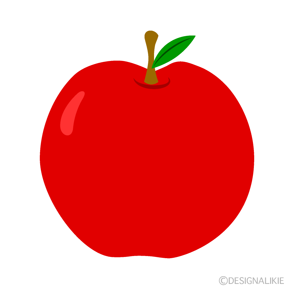 りんご のイラスト素材 林檎のイラスト